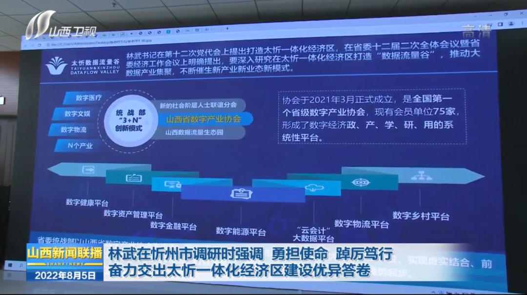 省委書(shū)記林武赴太忻數(shù)據(jù)流量谷調(diào)研并強(qiáng)調(diào)，發(fā)展數(shù)字經(jīng)濟(jì)是必答題、搶答題(圖1)